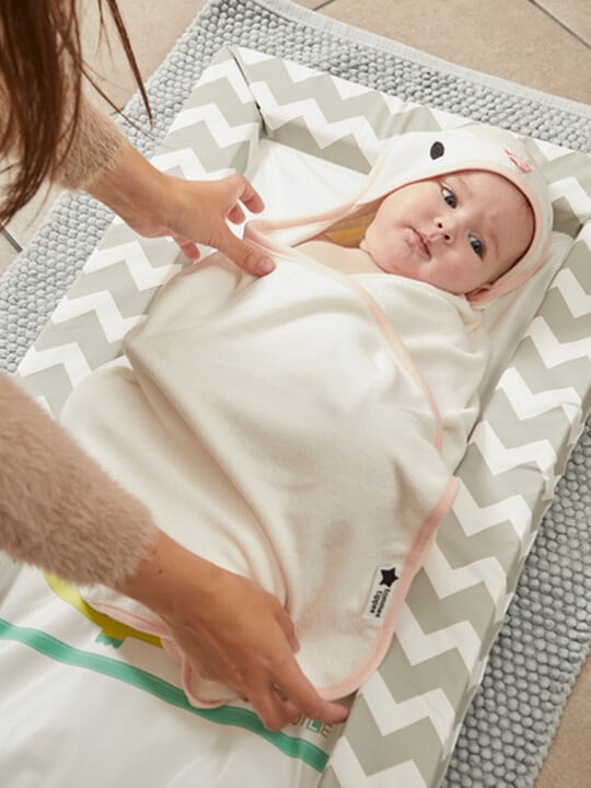 منشفة لف سبلاش تايم للأطفال حديثي الولادة حتى 6 أشهر من تومي تيبي - وردي image number 4